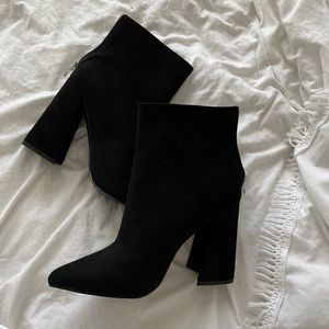 Black booties